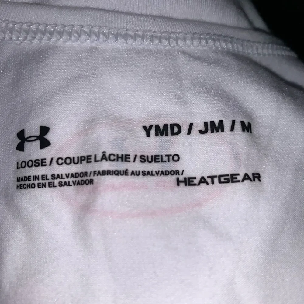 Girls Under Armour crop tank top size YM